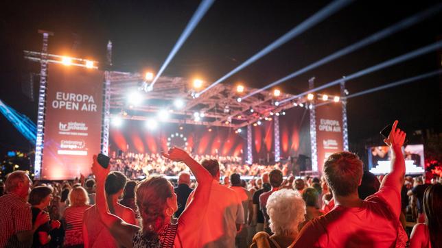 Bild: HR/Tim Wegner Impression vom Europa Open Air 2022 an der Weseler Werft in Frankfurt am Main.