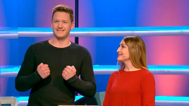 Bild: NDR Das Kandidatenpaar Alma Hisenaj und Alexander Sander
