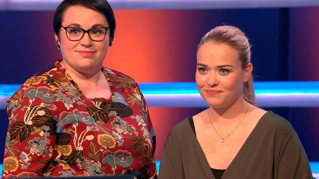 Bild: NDR Das Kandidatenpaar Maria Schulz und Leila Schulz