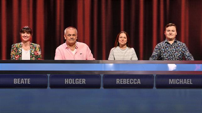 Die Kandidaten (v.l.n.r. am Panel): Beate Okurowski, Holger Rohland, Rebecca Beck und Michael Schüßler.