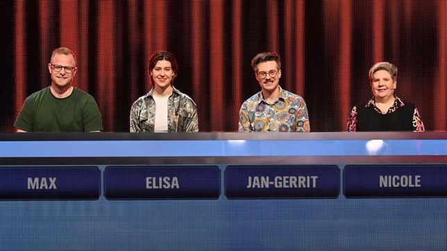 Die Kandidaten (v.l.n.r. am Panel): Max Hövelbrinks, Elisa Starck, Jan -Gerrit Heddinga und Nicole Öztas.