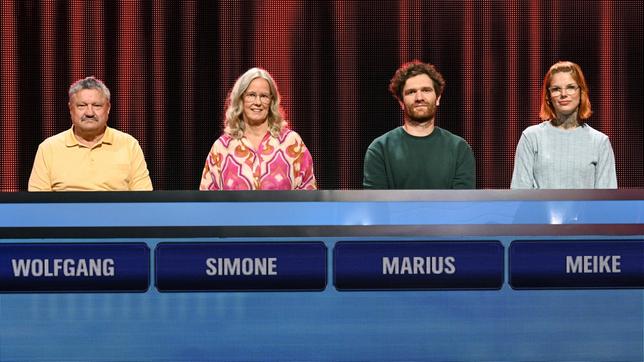 Die Kandidaten (v.l.n.r. am Panel): Wolfgang Raschke, Simone Beckmann, Marius Beuerle, Meike Sindram
