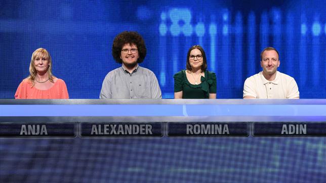 Die Kandidat:innen (v.l.n.r. ): Anja Schwerdtfeger, Alexander Bars, Romina Augustin und Adin Halapic.