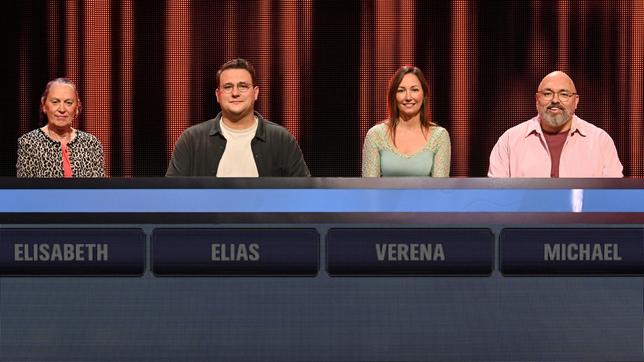 Die Kandidat:innen: Elisabeth Wesselowski, Elias Kaminski, Verena Schicker und Michael Juchmes.