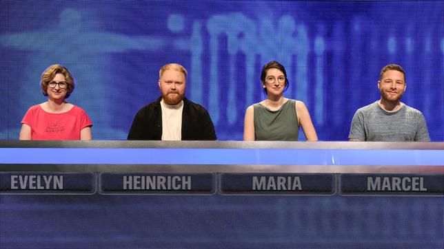 Bild: ARD/Uwe Ernst Die Kandidat:innen: Evelyn Welzel, Heinrich Ruppel, Maria Ortwein und Marcel Gräfe.