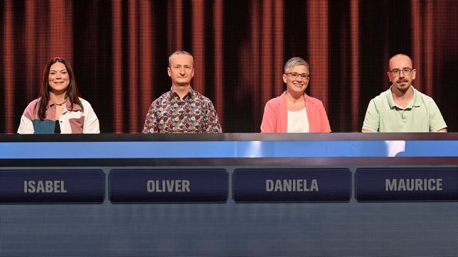 Die Kandidat:innen (v.l.n.r. am Panel): Isabel Schülter, Oliver Unger, Daniela Salzenberg und Maurice Herbold.