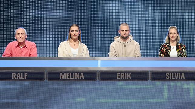 Bild: ARD/Uwe Ernst Die Kandidat:innen: Ralf Kettler, Melina Kotmann, Erik Schneider, und Silvia Thiel.
