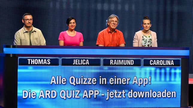 Bild: ARD/Uwe Ernst Die Kandidat:innen: Thomas Frauendorf, Jelica Budic, Raimund Dufke und Carolina Jacobs.