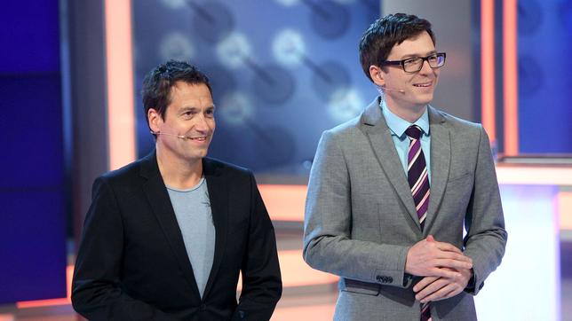 Bild: ARD/Frank W. Hempel Dieter Nuhr (l.) und Ralph Caspers