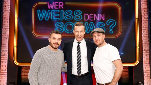 Bild: NDR/MORRIS MAC MATZEN Edin Hasanovic, Kai Pflaume, Frederick Lau