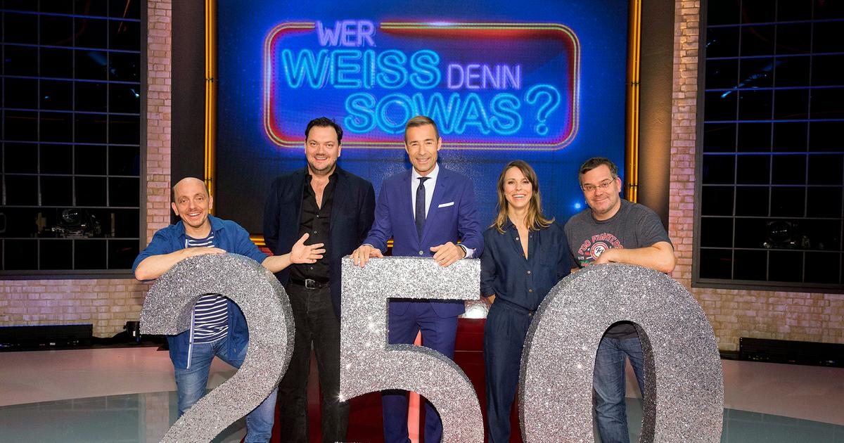 250. Sendung „Wer weiß Wer weiß denn sowas? ARD Das Erste