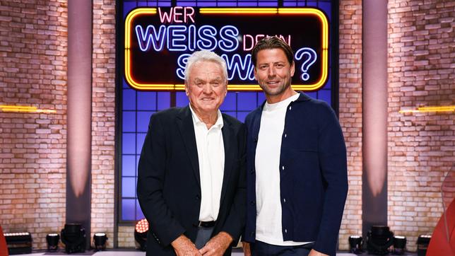 Die Kandidaten: Der ehemalige Fußballtorhüter und Torwarttrainer Sepp Maier und der ehemalige Fußballtorhüter und heutige TV-Experte Roman Weidenfeller.