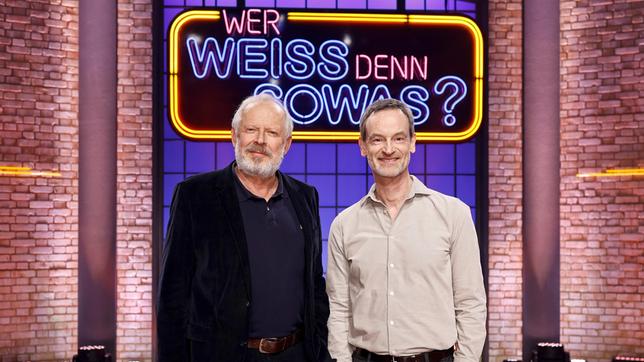 Die Kandidaten: Der Schauspieler und Autor Axel Milberg und der Schauspieler und Drehbuchautor Jörg Hartmann.