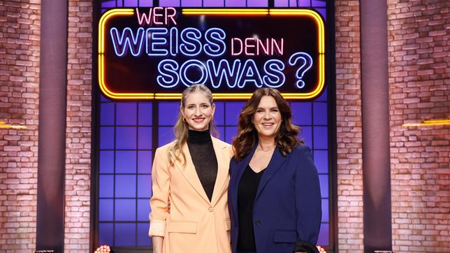 Die Kandidatinnen: Die Eiskunstläuferin Minerva-Fabienne Hase und die zweifache Olympiasiegerin im Eiskunstlaufen, Katarina Witt.