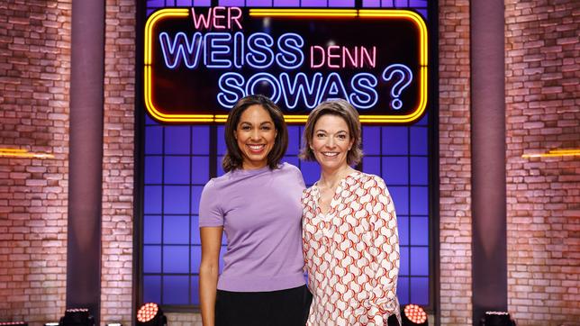 Bild: ARD/Morris Mac Matzen Die Kandidatinnen dieser Sendung: Die Journalistin und Fernsehmoderatorin Jana Pareigis und die Fernsehmoderatorin Anna Planken.