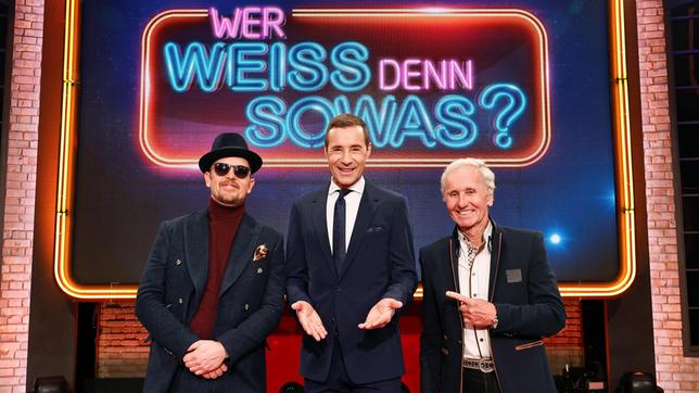 Bild: NDR/Matzen/ARD Jan Delay, Kai Pflaume und Klaus Eberhartinger