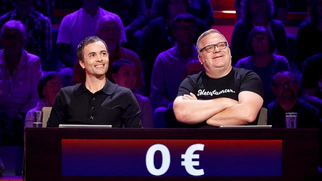 Bild: ARD/Morris Mac Matzen Rateteam-Kapitän Elton und der Schauspieler Nikolai Kinski bilden ein Rateteam.