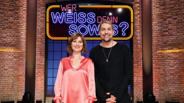 Treten bei "Wer weiß denn sowas?" als Kandiat:Innen gegeneinander an: Die Violinistin Lisa Batiashvili und der Geiger David Garrett.