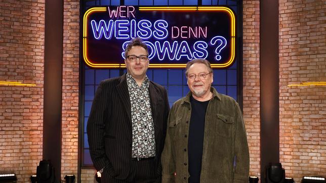Treten bei "Wer weiß denn sowas?" als Kandidaten an: Der Comedian Paul Panzer und der Komiker und Musiker, Jürgen von der Lippe.