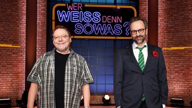 Treten bei "Wer weiß denn sowas?" als Kandidaten gegeneinander an: Der Entertainer Jürgen von der Lippe und den Komiker Kurt Krömer.