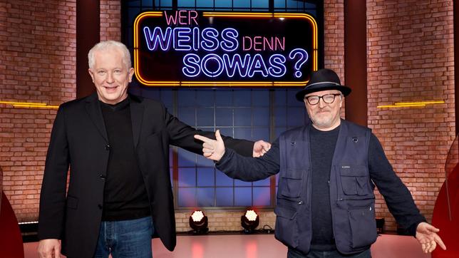 Treten bei "Wer weiß denn sowas?" als Kandidaten gegeneinander an: Der Schauspieler Miroslav Nemec und der Schauspieler Axel Prahl.