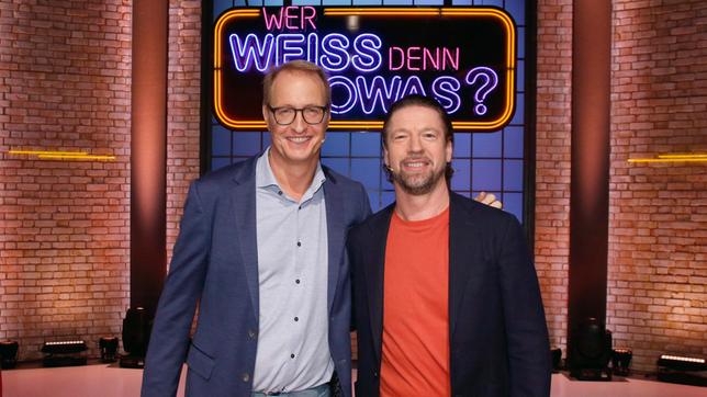 Treten bei "Wer weiß denn sowas?" als Kandidaten gegeneinander an: TV-Moderator Florian König und der Fussballer Steffen Freund.