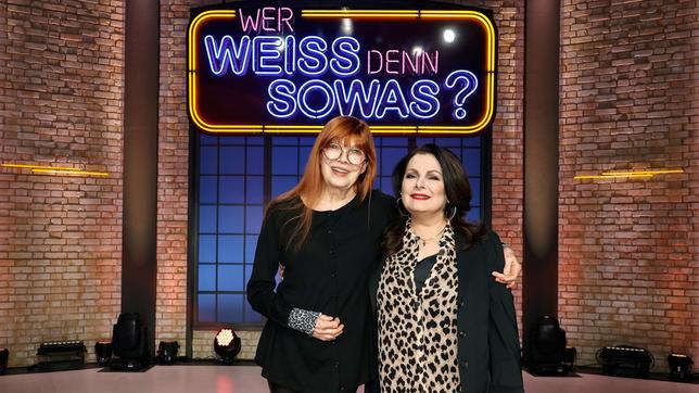 Treten bei "Wer weiß denn sowas?" als Kandidatinnen an: Die Sängerin Katja Ebstein und die Sängerin Marianne Rosenberg.