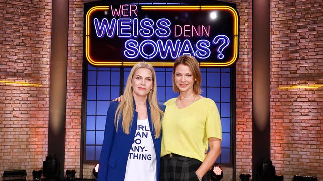 Treten bei "Wer weiß denn sowas?" als Kandidatinnen an: Die Schauspielerin und Sängerin Anna Loos und die Schauspielerin Jessica Schwarz.