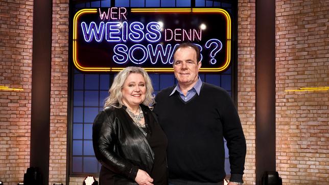 Treten bei "Wer weiß denn sowas?" gegeneinander an: Die Sängerin Anita Hegerland und der Sänger Hein Simons.