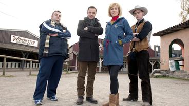 Bild: ARD/Marion von der Mehden Ollie, Paul Kleinert, Klara und Jonas