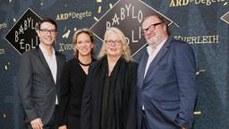 Sascha Schwingel und Christine Strobl (ARD Degeto), Manuela Stehr (X-Verleih), Stefan Arndt (X-Filme)