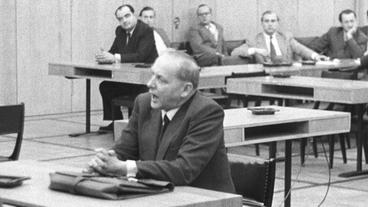 Albert Radtke (Vizepräsident des Bundesamtes für Verfassungsschutzes; Aufnahme vom 11.02.1955)