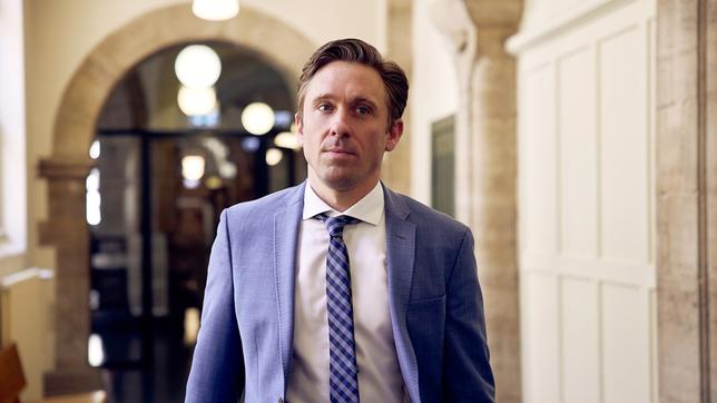 Bild: ARD/Rudolf Wernicke Peter Fieseler spielt Ben Ritter