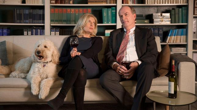 Bild: ARD/Georges Pauly Isa von Brede (Sabine Postel) und Markus Gellert (Herbert Knaup)