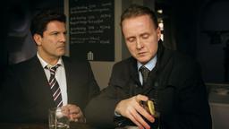 Ein Fall von Liebe: Florian Faber (Francis Fulton-Smith) trifft Staatsanwalt Thomas Bachmann (Holger Handke).