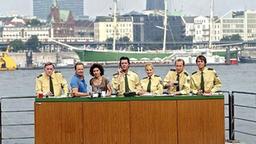 Bernd Voss, Henning Schulz, "Harry" Möller, Dirk Matthies, Katja Metz, Lothar Krüger und Fabian Brandt.