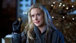 Anna Bergmann (Dorothea Schenck) findet eine Walnuss auf dem Dach von Dirk Matthies. Das einzige, was der geheimnisvolle Weihnachtsmann für Dirk da gelassen hat.
