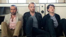 Großstadtrevier: Paul (Jens Münchow), Mads (Mads Hujlmand) und Daniel (Sven Fricke) in der Gewalt von Mafia-Killern.