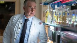 Dr. Görlitz (Oliver Kleinfeld) ist im Labor für die Untersuchung von Gewebeproben zuständig.