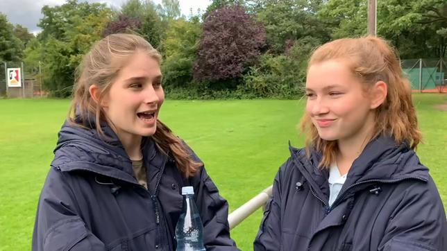 Marleen Quentin und Louisa Kruse