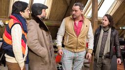 Fred, Paul, Rajesh und Johannes