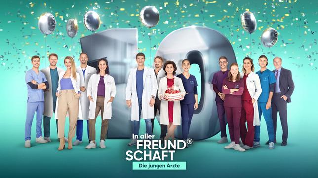 Bild: ARD/BDA Creative/Markus Nass Das Team des Johannes-Thal-Klinikums (JTK) feiert 10jähriges Jubiläum!