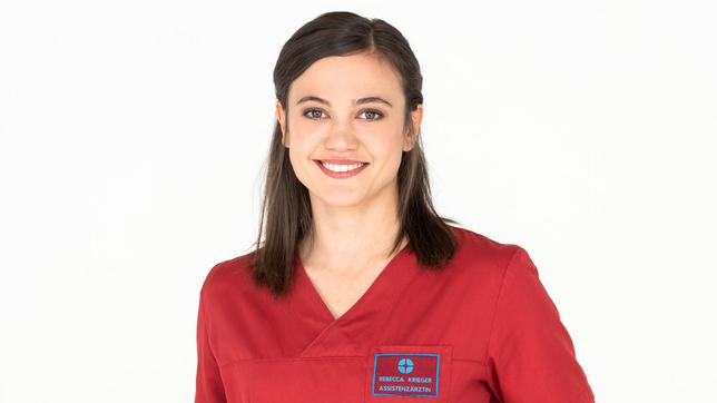 Milena Straube spielt Rebecca Krieger