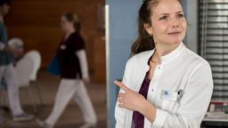 Paula Báthory (Leonie Rainer) beginnt ihre Arbeit als neue Oberärztin der Anästhesie und mischt das JTK ordentlich auf.
