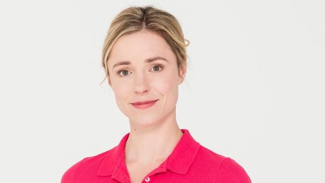Bild: ARD/Markus Nass Friederike Linke spielt Oberschwester Alexandra Lundqvist