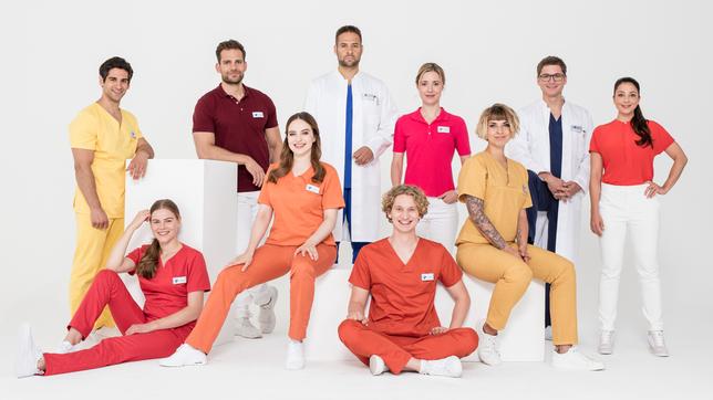 Bild: ARD/Markus Nass Das Team von "In aller Freundschaft – Die Krankenschwestern".