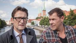 Finn Kiesewetter und Kriminaldirektor Lars Englen