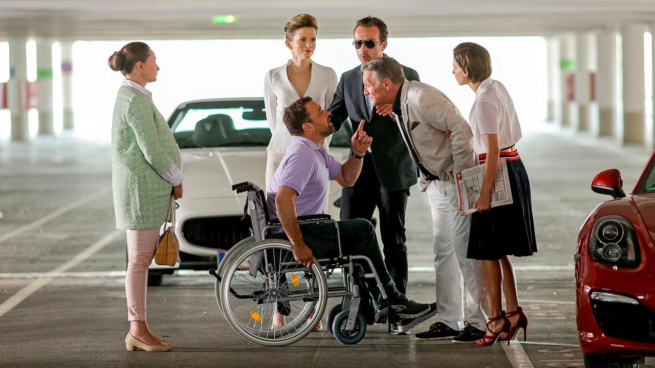 Maria (Gerti Drassl), Sabine (Adina Vetter), Georg (Jürgen Maurer), Bertram (Lucas Gregorowicz), Hadrian (Bernhard Schir), Caro (Martina Ebm).