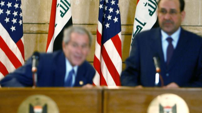 Bild: dpa Der Schuhwurf auf George W. Bush