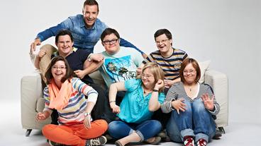 Bild: ARD/Frank Wartenberg Ronja Nobbe, Ottavio Tavormina, Kai Pflaume, Tom Auweiler, Verena Glatter, Sebastian Urbanski und Anna Ring